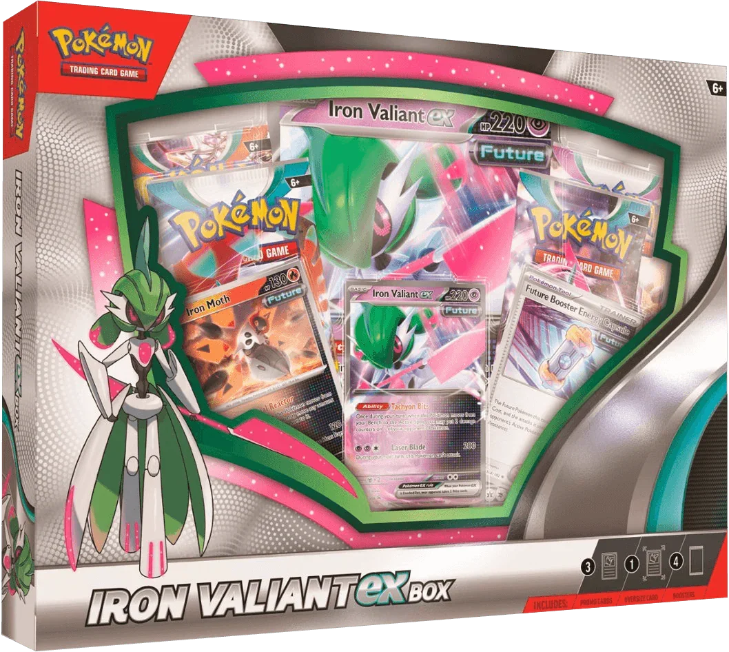 Pokemon TCG - Scarlet & Violet - Iron Valiant ex Collection Box