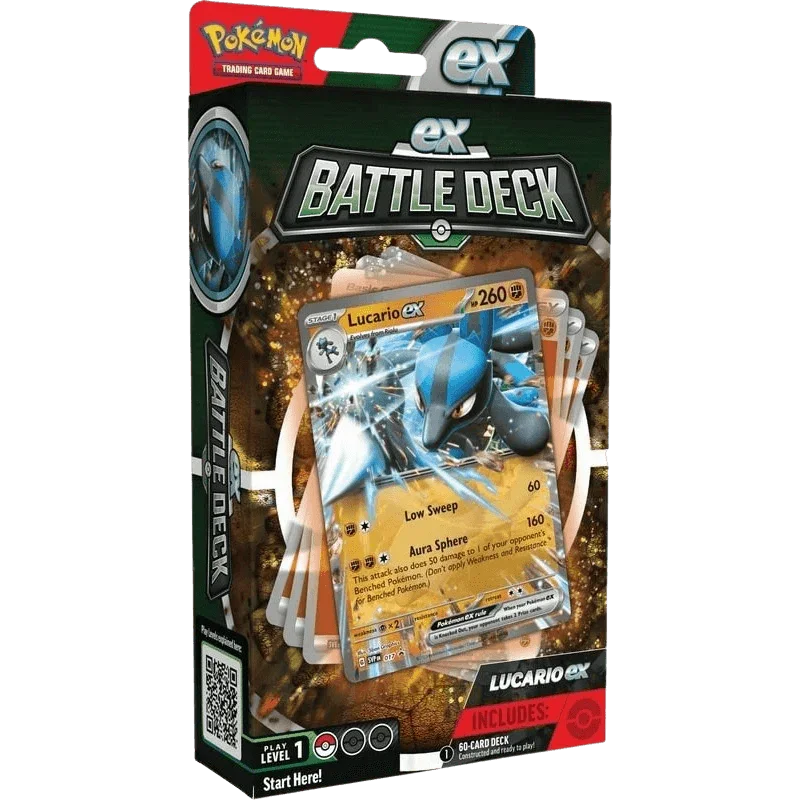 Pokemon TCG - Scarlet & Violet - Lucario Ex Battle Deck