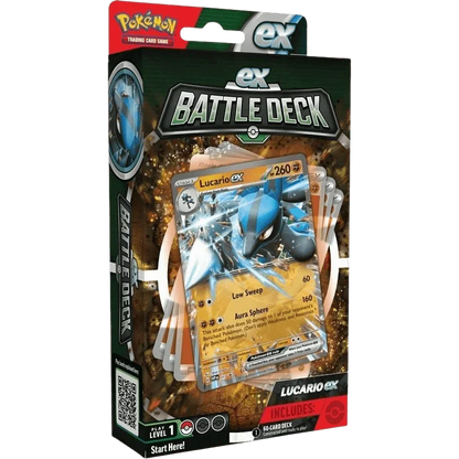 Pokemon TCG - Scarlet & Violet - Lucario Ex Battle Deck