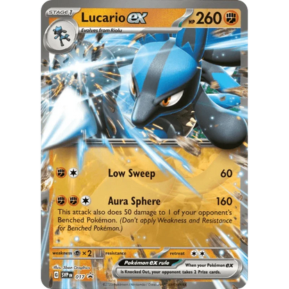 Pokemon TCG - Scarlet & Violet - Lucario Ex Battle Deck