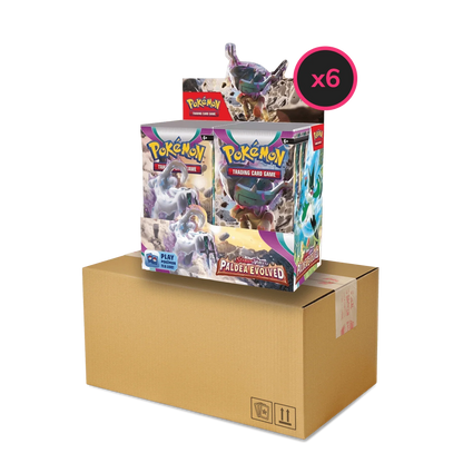 Pokemon TCG - Scarlet & Violet - Paldea Evolved Display Case (6x Booster Boxes)
