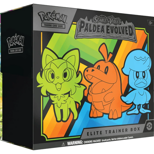 Pokemon TCG - Scarlet & Violet - Paldea Evolved - Elite Trainer Box