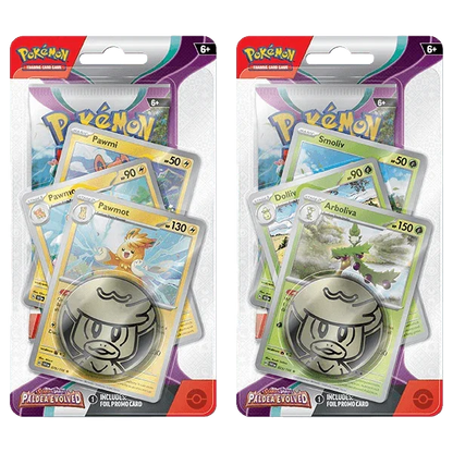 Pokemon TCG - Scarlet & Violet - Paldea Evolved - Premium Checklane Blister Packs