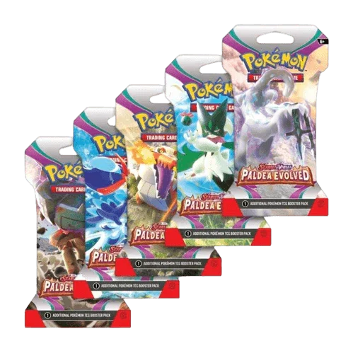 Pokemon TCG - Scarlet & Violet - Paldea Evolved - Sleeved Booster Pack