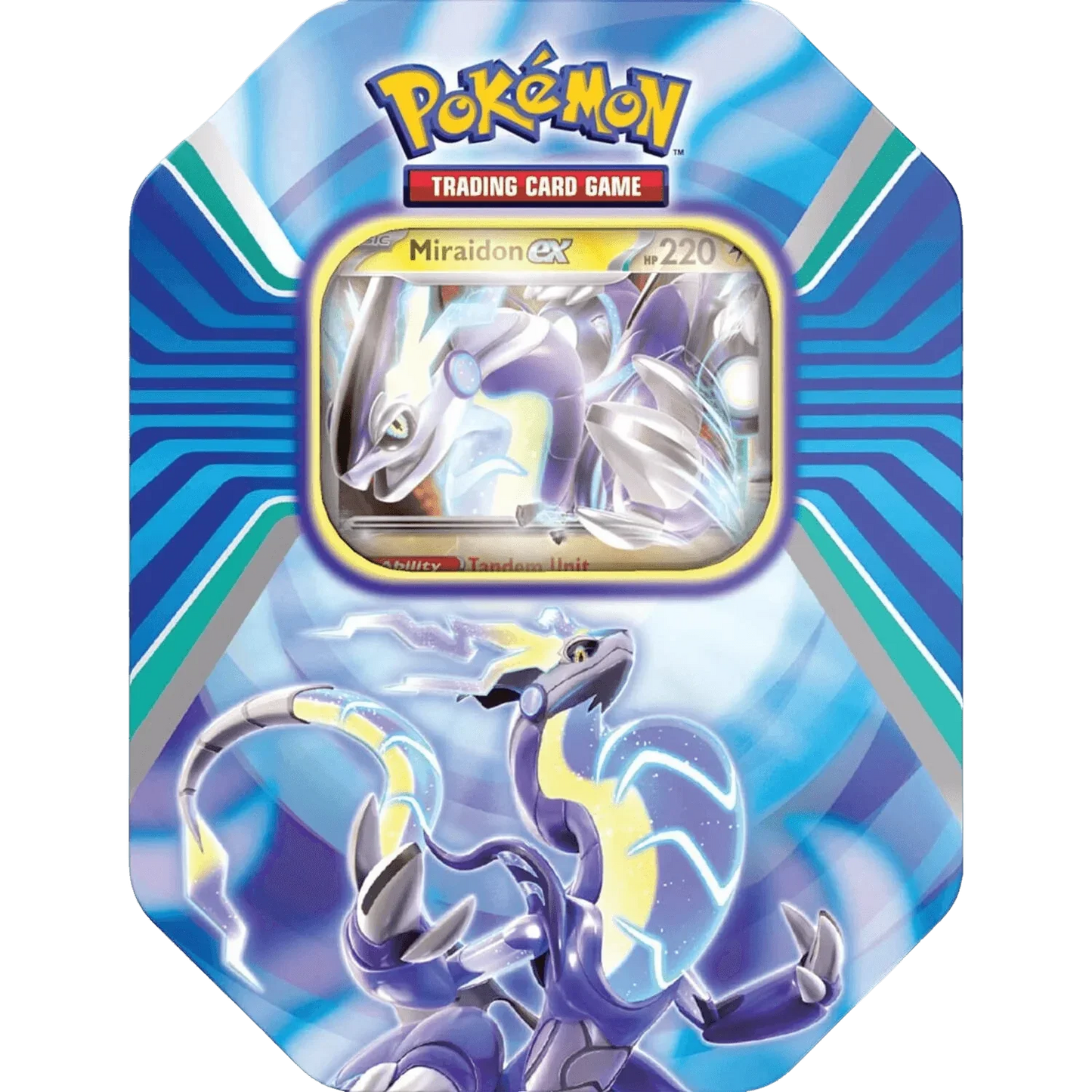 Pokemon TCG - Scarlet & Violet - Paldea Legends Tin - Miraidon ex