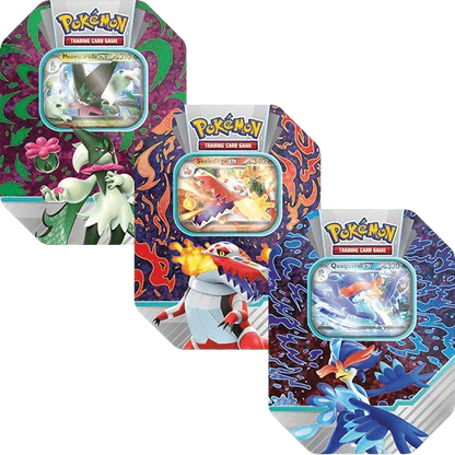 Pokemon TCG - Scarlet & Violet - Paldea Partners Tins - Bundle