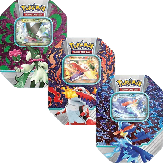 Pokemon TCG - Scarlet & Violet - Paldea Partners Tins - Bundle