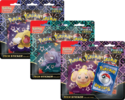 Pokemon TCG - Scarlet & Violet - Paldean Fates - Tech Sticker Collection