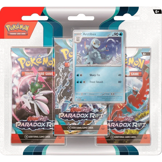 Pokemon TCG - Scarlet & Violet - Paradox Rift - 3-Pack Blisters