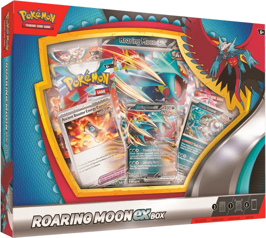 Pokemon TCG - Scarlet & Violet - Roaring Moon ex Collection Box