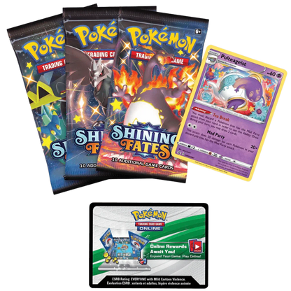 Pokemon TCG - Sword & Shield - Shining Fates - Mad Party Pin Collection Box - Polteageist