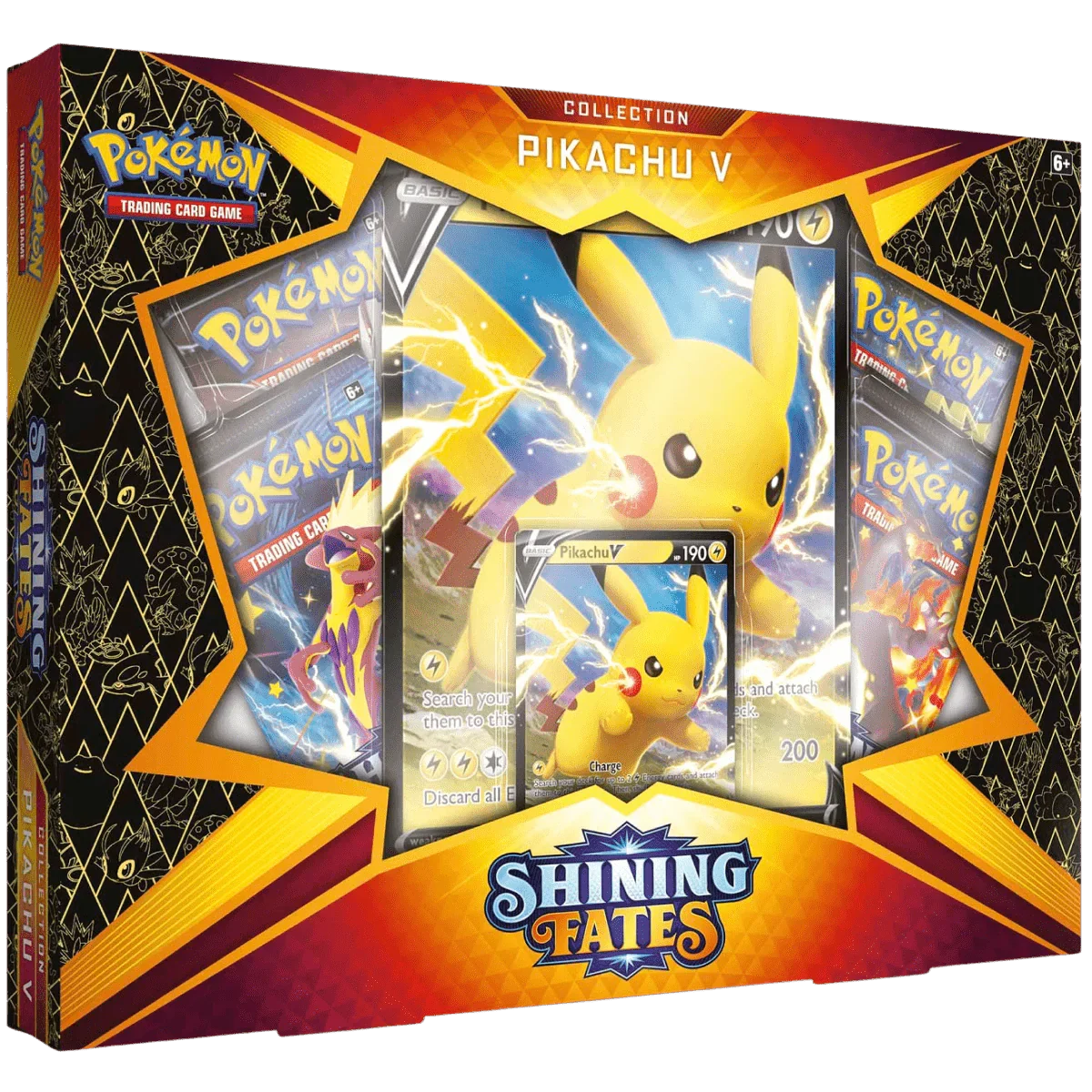 Pokemon TCG - Sword & Shield - Shining Fates - Pikachu V Collection Box