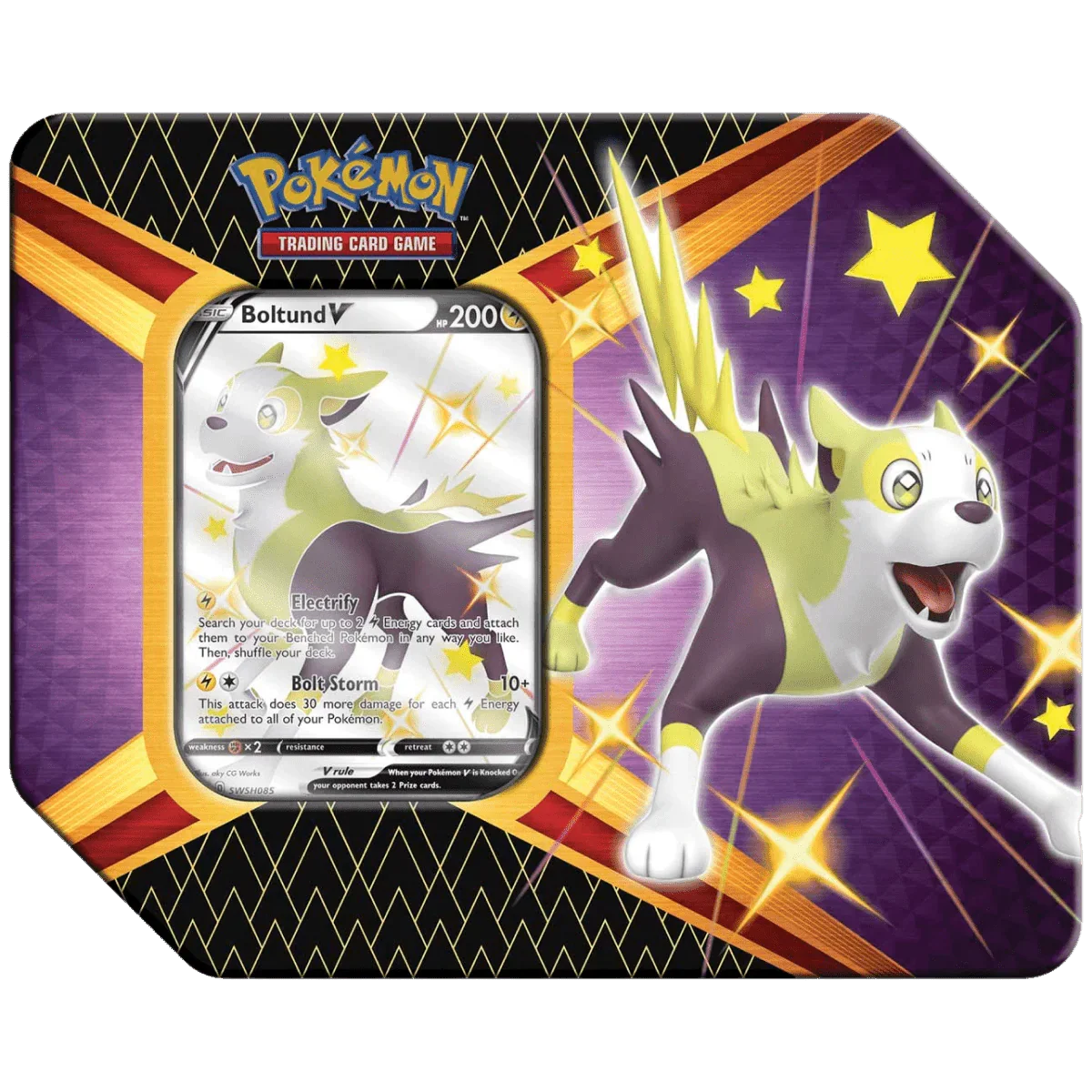 Pokemon TCG - Sword & Shield - Shining Fates - Tin - Boltund V