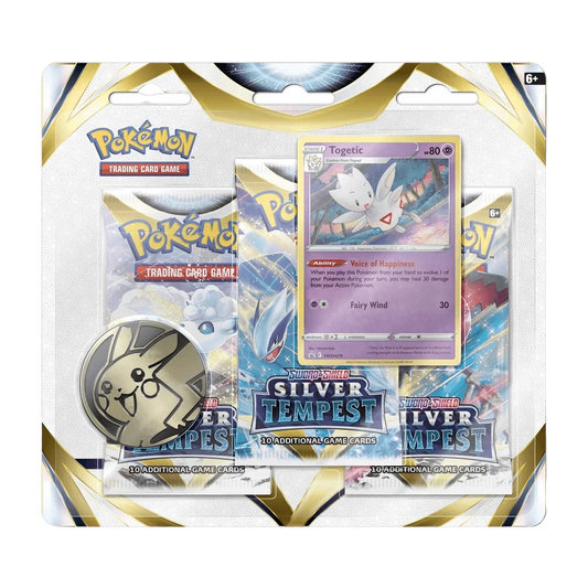 Pokemon TCG - Sword & Shield - Silver Tempest - 3-Pack Blister - Togetic