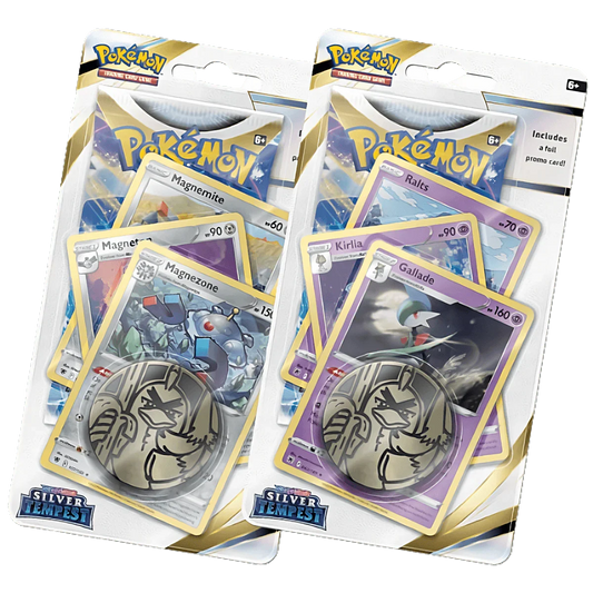 Pokemon TCG - Sword & Shield - Silver Tempest - Premium Checklane Blisters