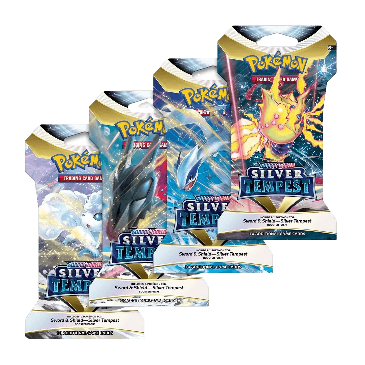 Pokemon TCG - Sword & Shield - Silver Tempest - Sleeved Booster Pack