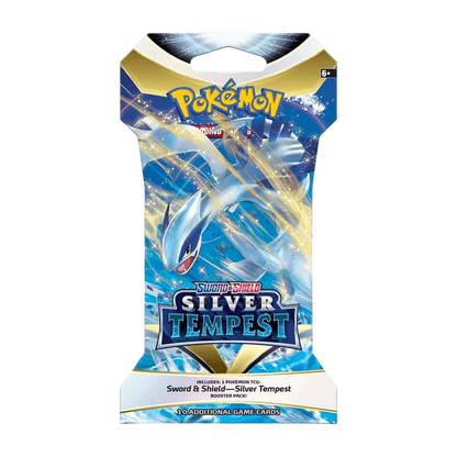Pokemon TCG - Sword & Shield - Silver Tempest - Sleeved Booster Pack