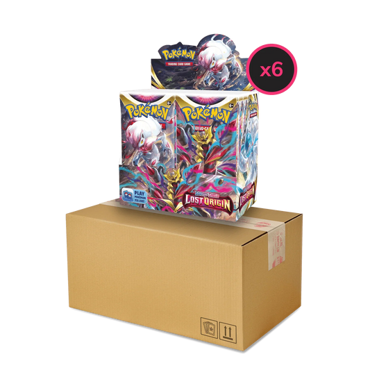Pokemon TCG - Sword & Shield - Lost Origin - Display Case (6x Booster Boxes)