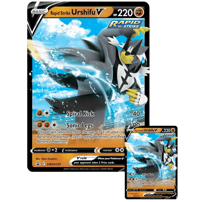 Pokemon TCG - Sword & Shield - Urshifu V Collection Box - Rapid Strike