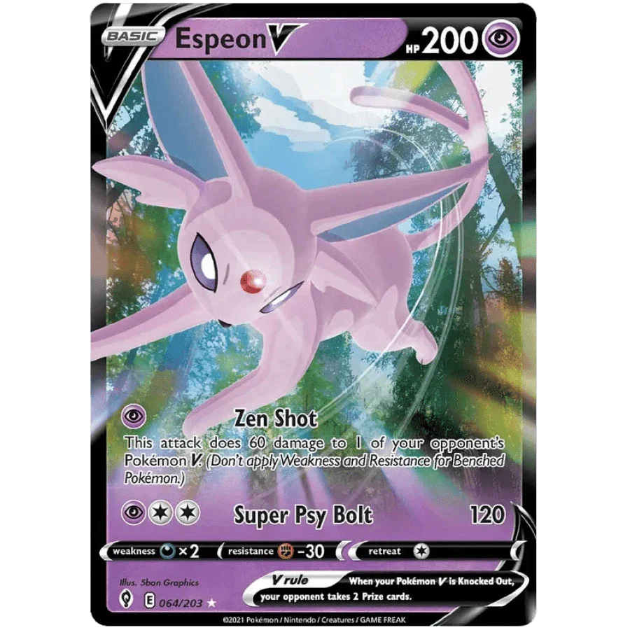 Pokemon TCG - Sword & Shield - V Heroes Tin - Espeon V