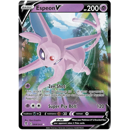 Pokemon TCG - Sword & Shield - V Heroes Tin - Espeon V