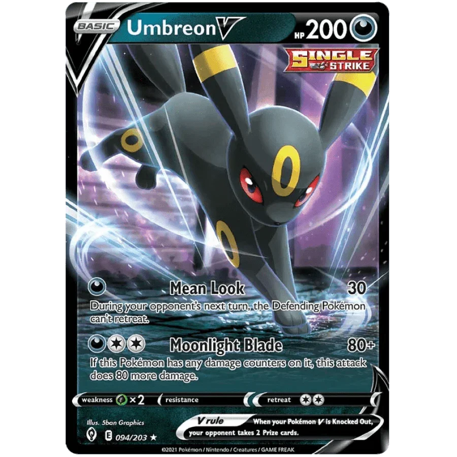 Pokemon TCG - Sword & Shield - V Heroes Tin - Umbreon V