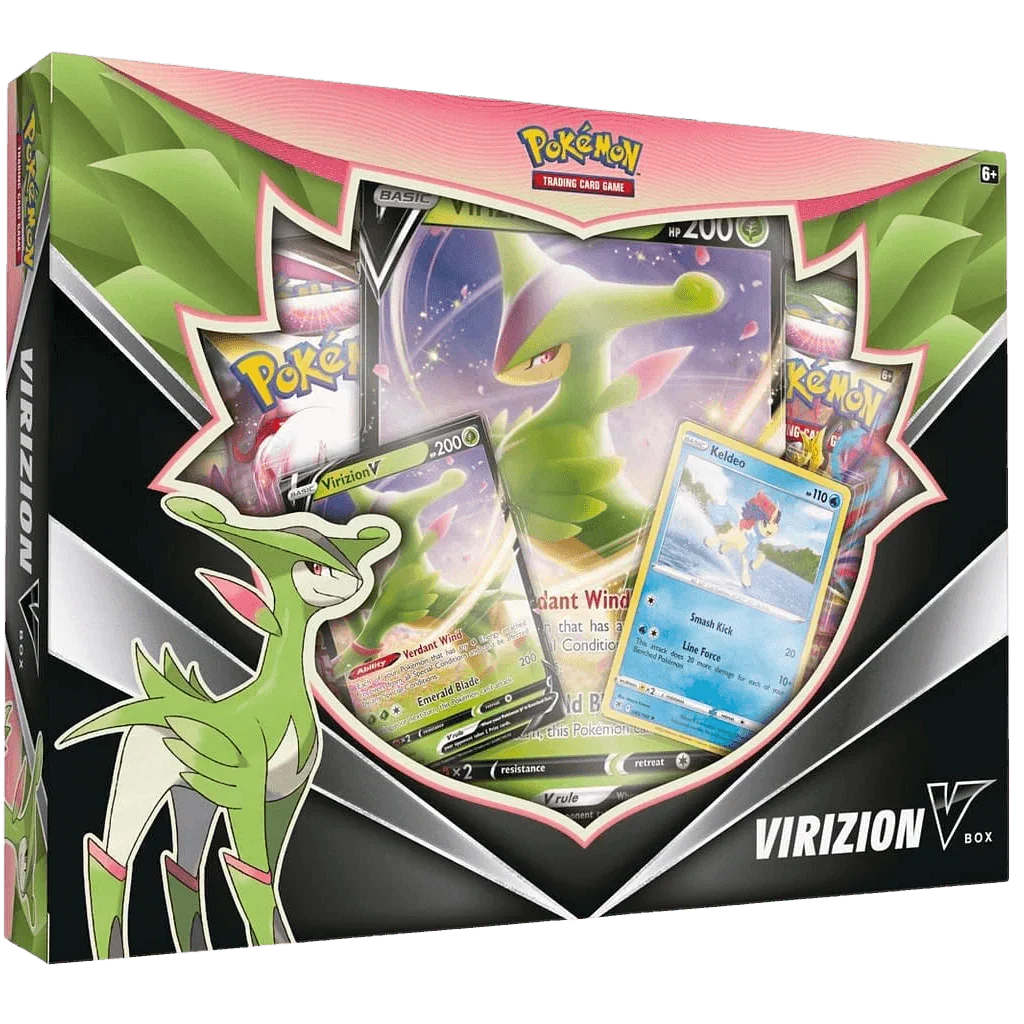 Pokemon TCG - Sword & Shield - Virizion V Collection Box