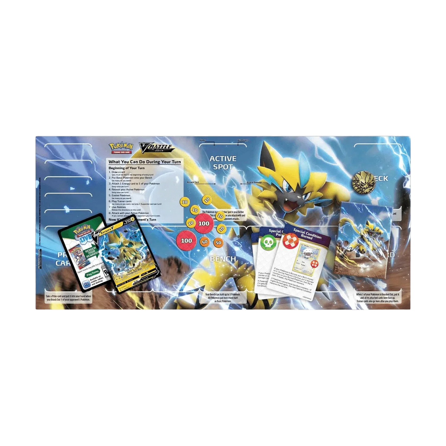 Pokemon TCG - Sword & Shield - Zeraora V Battle Deck