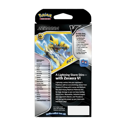 Pokemon TCG - Sword & Shield - Zeraora V Battle Deck