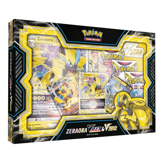 Pokemon TCG - Sword & Shield - Zeraora VMAX & VSTAR Battle Box