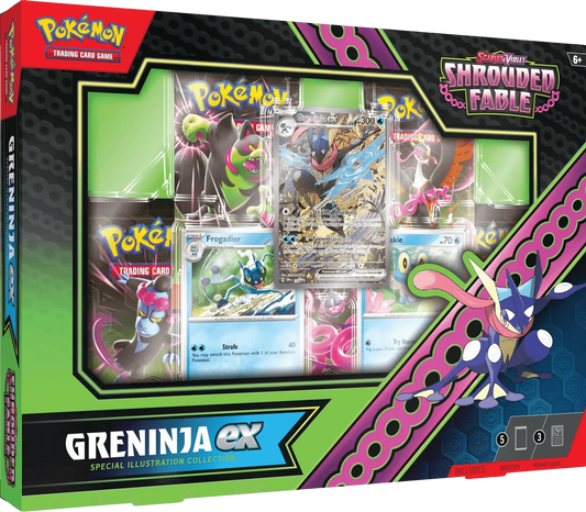 Pokemon TCG - Scarlet & Violet - Shrouded Fable - Greninja ex Special Illustration Collection Box